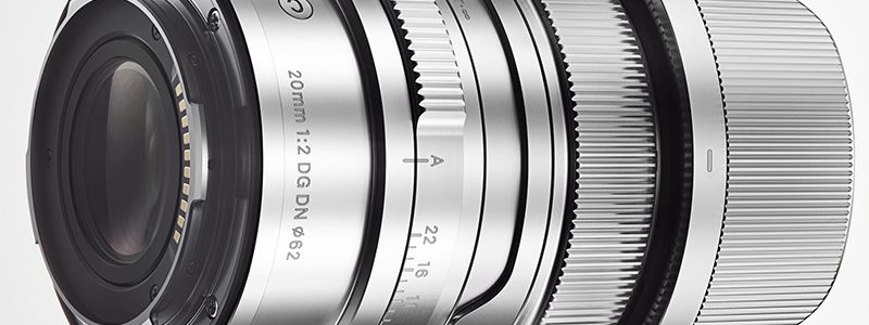 Compact metal 20mm f/2 from Sigma