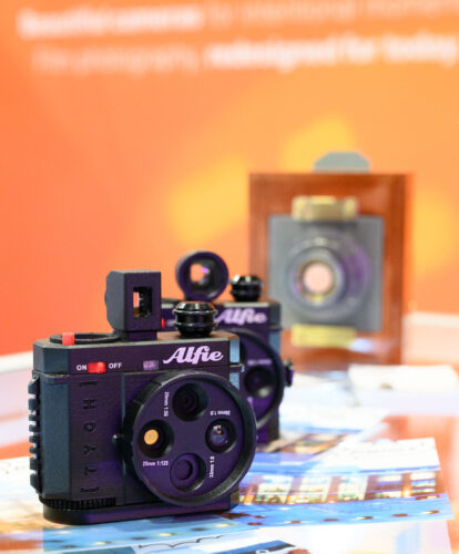 The Alfie Cameras TYCH and a new product out of focus behind it